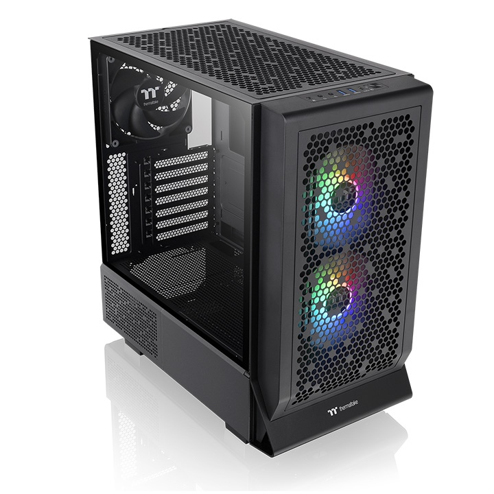 THERMALTAKE CERES 330 TG CA-1Y2-00M1WN-01 2-14CM ARGB Fanlı Gaming Mid-Tower PC Kasası ikinci görünüm