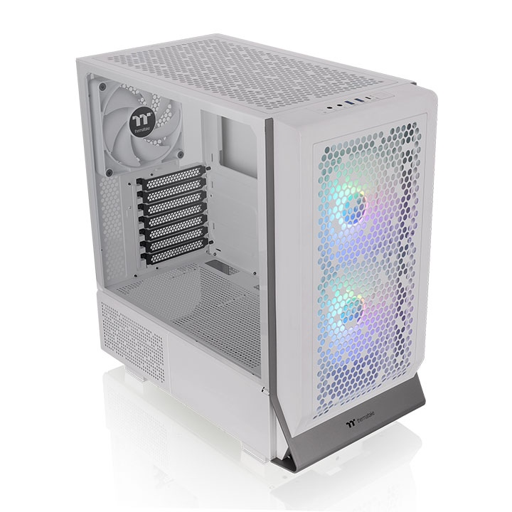 THERMALTAKE CERES 300 TG CA-1Y2-00M6WN-00 3-ARGB Fanlı Gaming Mid-Tower PC Kasas Beyaz ikinci görünüm