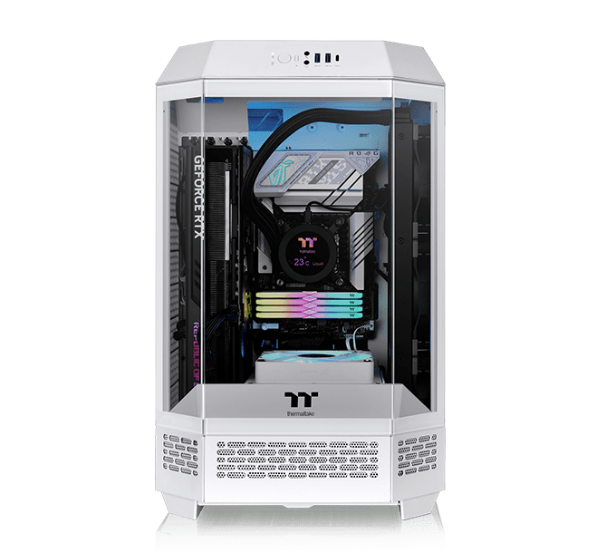 THERMALTAKE THE TOWER 300 CA-1Y4-00S1WN-00 Gaming Micro-Tower PC Kasası
