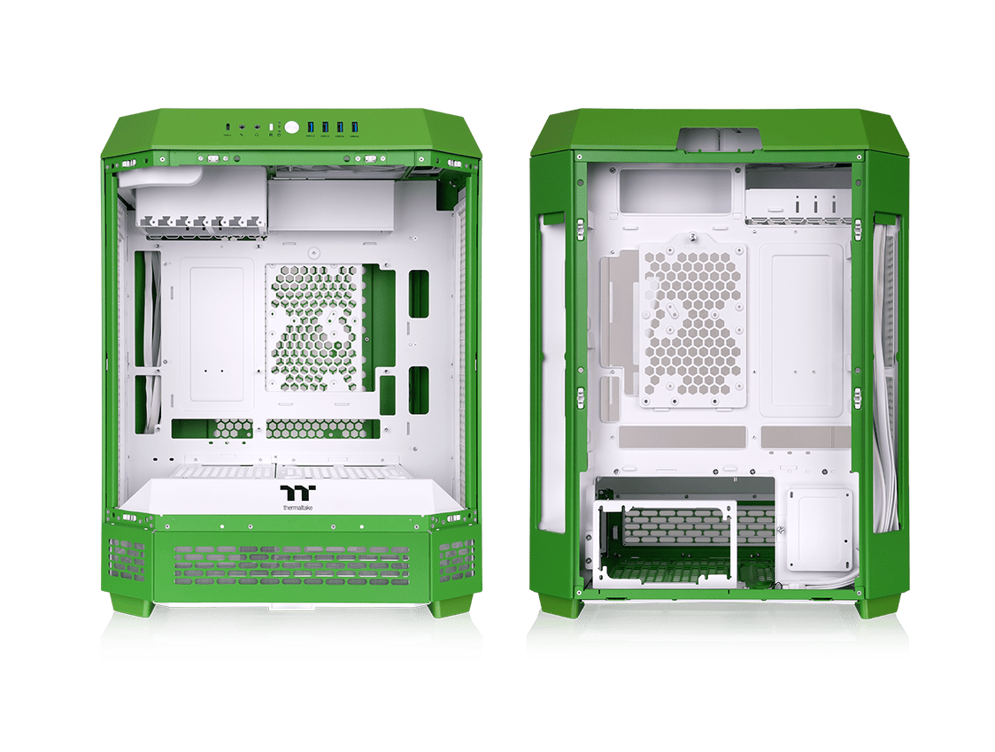 THERMALTAKE THE TOWER 600 LIGHT YEAR GREEN CA-1Z1-00MOWN-00 Mid-Tower PC Kasası Yeşil