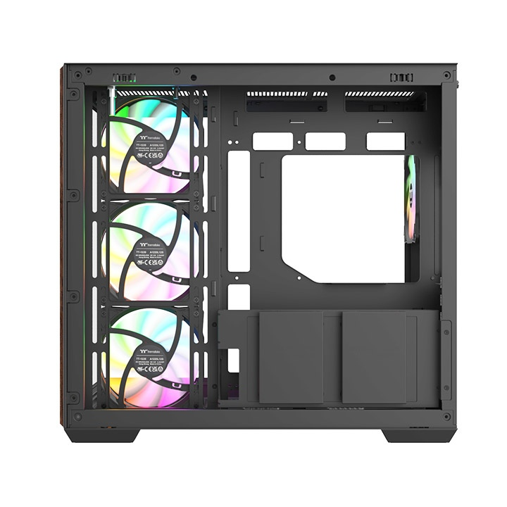 THERMALTAKE VIEW 380 WS CA-1Z2-00M1WN-WS 3-ARGB Fanlı Gaming Mid-Tower PC Kasası ikinci görünüm