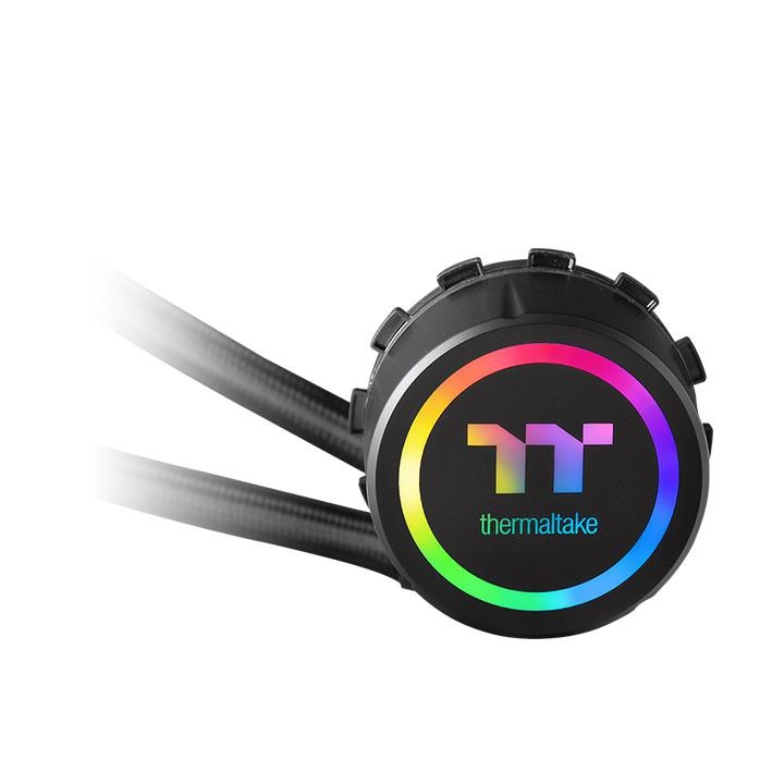 THERMALTAKE 240MM FLOE RIING PLUS CL-W157-PL12SW-A RGB AM4-2066p Sıvı Soğutmalı İşlemci Fanı ikinci görünüm