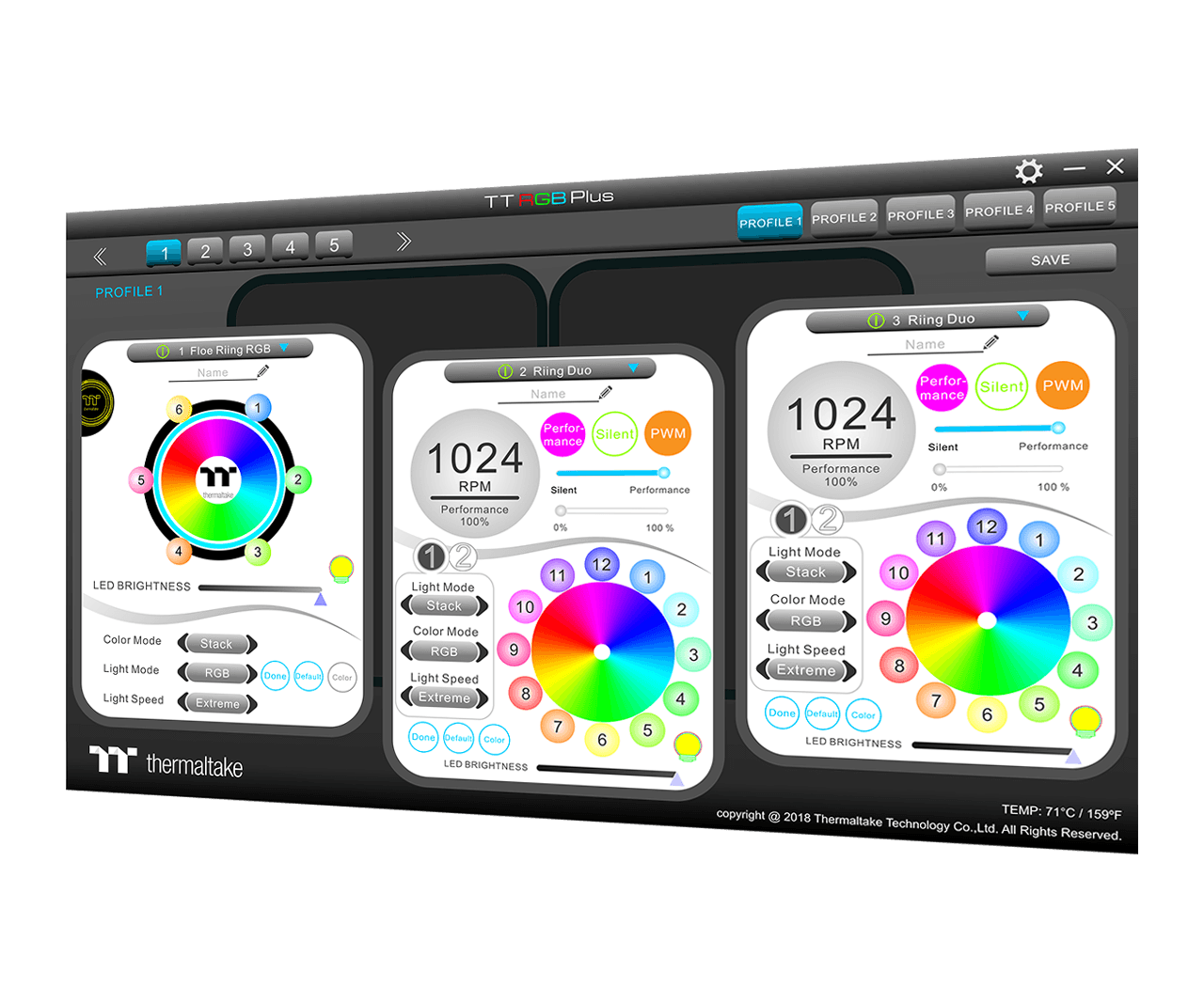 THERMALTAKE 360MM PACIFIC CL360 D5 CL-W259-CU00SW-A RGB Hard Tube, Custom Sıvı Soğutma Kiti (AM4, LGA2066)