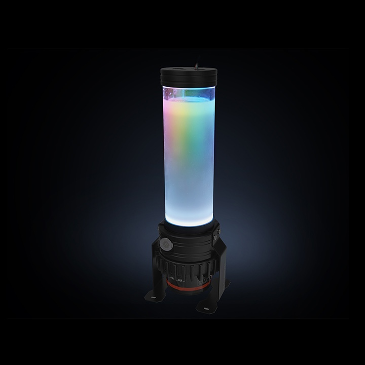 THERMALTAKE 360MM PACIFIC CL360 D5 CL-W259-CU00SW-A RGB Hard Tube, Custom Sıvı Soğutma Kiti (AM4, LGA2066) ikinci görünüm