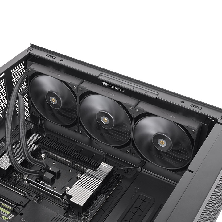 THERMALTAKE 420MM AW420 CL-W445-PL14BL-A touhgFan Pro fanlı 420mm AMD TR5 Sıvı soğutma kiti ikinci görünüm