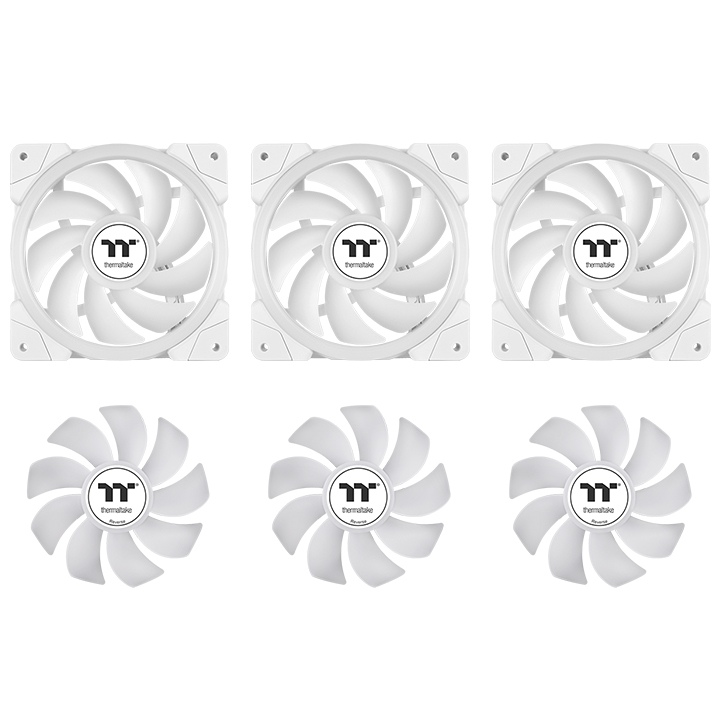 "THERMALTAKE 360MM 3,95" TFT LCD MINECUBE 360 Ultra CL-W482-PL12SW-A ARGB AM5-1851p Sıvı Soğutmalı İşlemci Fanı Beyaz ikinci görünüm