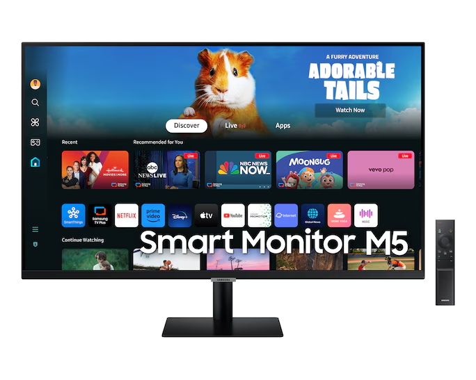 SAMSUNG 31.5" VA SMART M5 M50D LS32DM500EUXUF 4MS 60HZ HDMI-WIFI-BLT Smart Akıllı Monitör 1920x1080