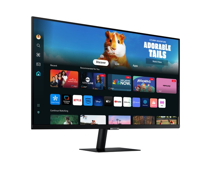 SAMSUNG 31.5" VA SMART M5 M50D LS32DM500EUXUF 4MS 60HZ HDMI-WIFI-BLT Smart Akıllı Monitör 1920x1080