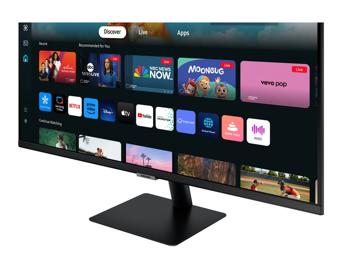 SAMSUNG 31.5" VA SMART M5 M50D LS32DM500EUXUF 4MS 60HZ HDMI-WIFI-BLT Smart Akıllı Monitör 1920x1080