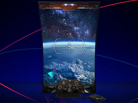 SAMSUNG 55" VA ODYSSEY ARK G97NC LS55CG97WNUXUF 1MS 165HZ HDMI-DP Kavisli Gaming Monitör 3840x2160