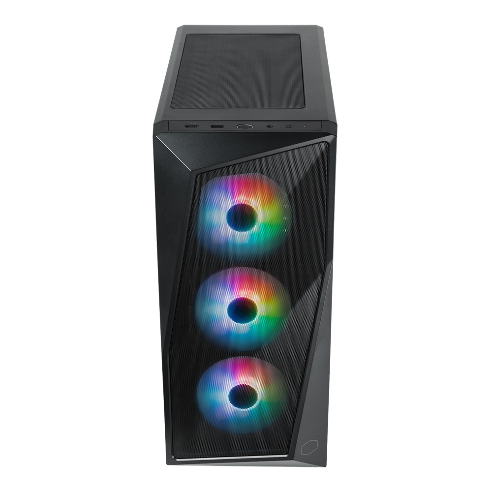 COOLERMASTER 700W 80+ CMP520 TG CP520-KGNN70-S00 3-ARGB Fanlı Gaming EATX PC Kasası ikinci görünüm