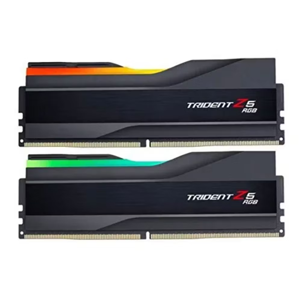 GSKILL 32GB (2X 16GB) DDR5 6400MHZ CL32 RGB DULA KIT PC RAM / TRIDENT Z5 RGB F5-6400J3239G16GX2-TZ5RK ikinci görünüm