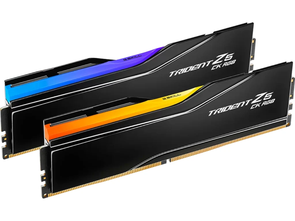GSKILL 48GB (2X 24GB) DDR5 CUDIMM 8800MHZ CL42 RGB DUAL KIT PC RAM / TRIDENT Z5 CK RGB F5-8800C4255H24GX2-TZ5CRK ikinci görünüm