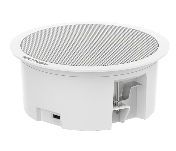 HIKVISION DS-QAZ1203G1-BE IP Tavan Tipi Hoparlör 3W - PoE - Bluetooth - 97dB - 179mm - Beyaz