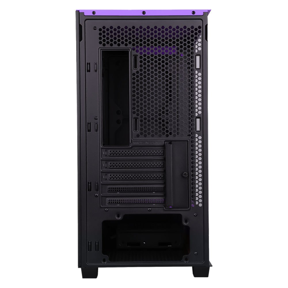 POWERBOOST PB-P2252BP 4-ARGB Fanlı Gaming Mid-Tower PC Kasası Mor-Siyah ikinci görünüm