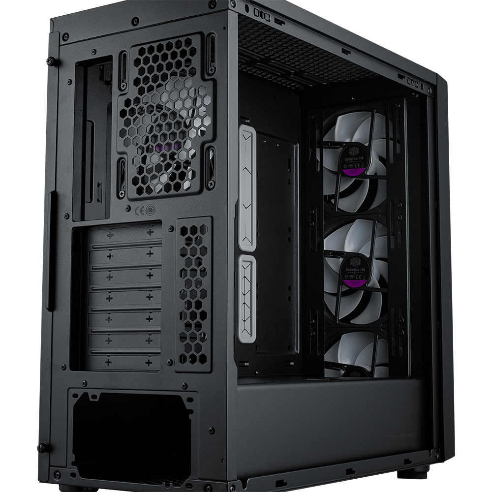 COOLERMASTER MASTERBOX 600 TG MB600-KGNN-S00 3-14CM RGB Fanlı Gaming EATX PC Kasası