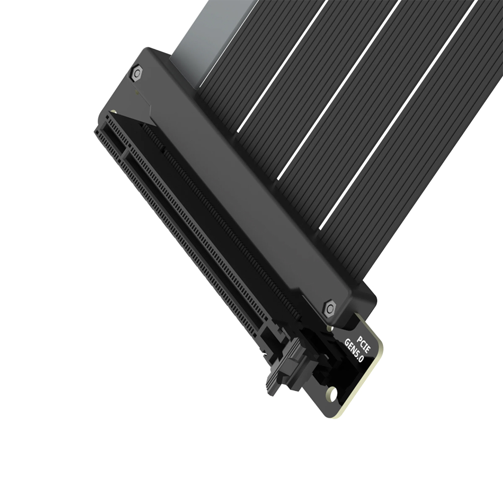 COOLERMASTER MCA-U000C-KPCI50-200  PCI-E 5.0 X16 200mm Riser Kablo Siyah ikinci görünüm