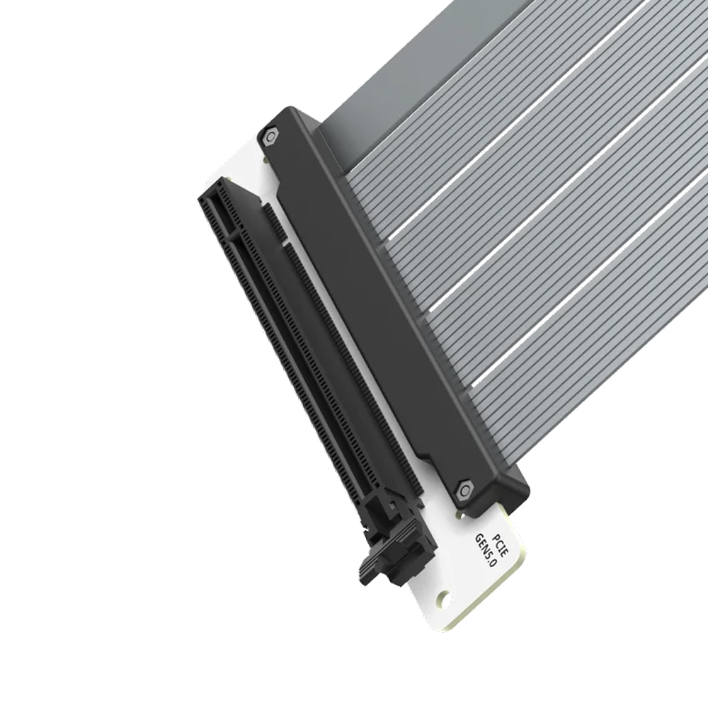 COOLERMASTER MCA-U000C-WPCI50-300 PCI-E 5.0 X16 300mm Riser Kablo Beyaz ikinci görünüm