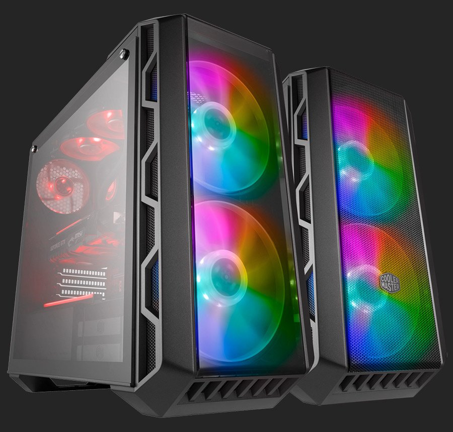 COOLERMASTER MASTERCASE H500 MCM-H500-IGNN-S01 2-20CMARGB Fanlı Gaming EATX PC Kasası