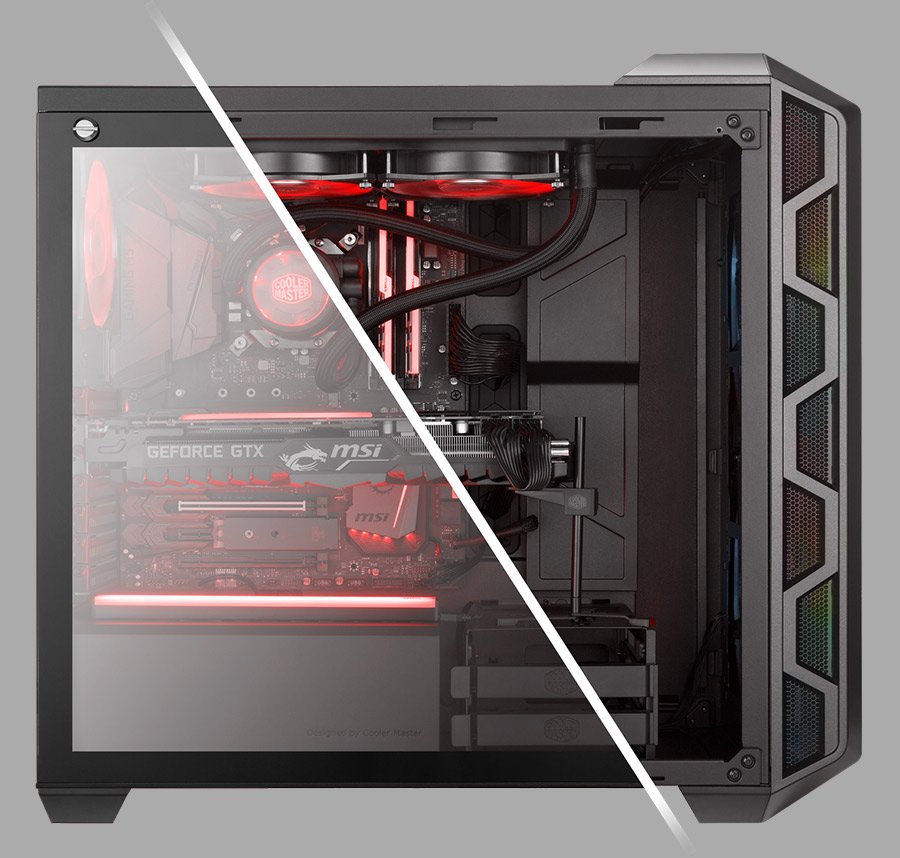 COOLERMASTER MASTERCASE H500 MCM-H500-IGNN-S01 2-20CMARGB Fanlı Gaming EATX PC Kasası