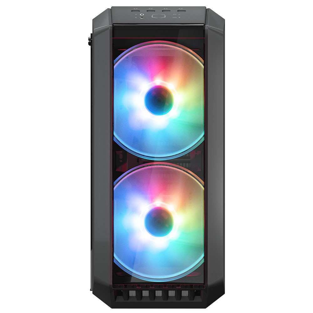COOLERMASTER MASTERCASE H500 MCM-H500-IGNN-S01 2-20CMARGB Fanlı Gaming EATX PC Kasası ikinci görünüm