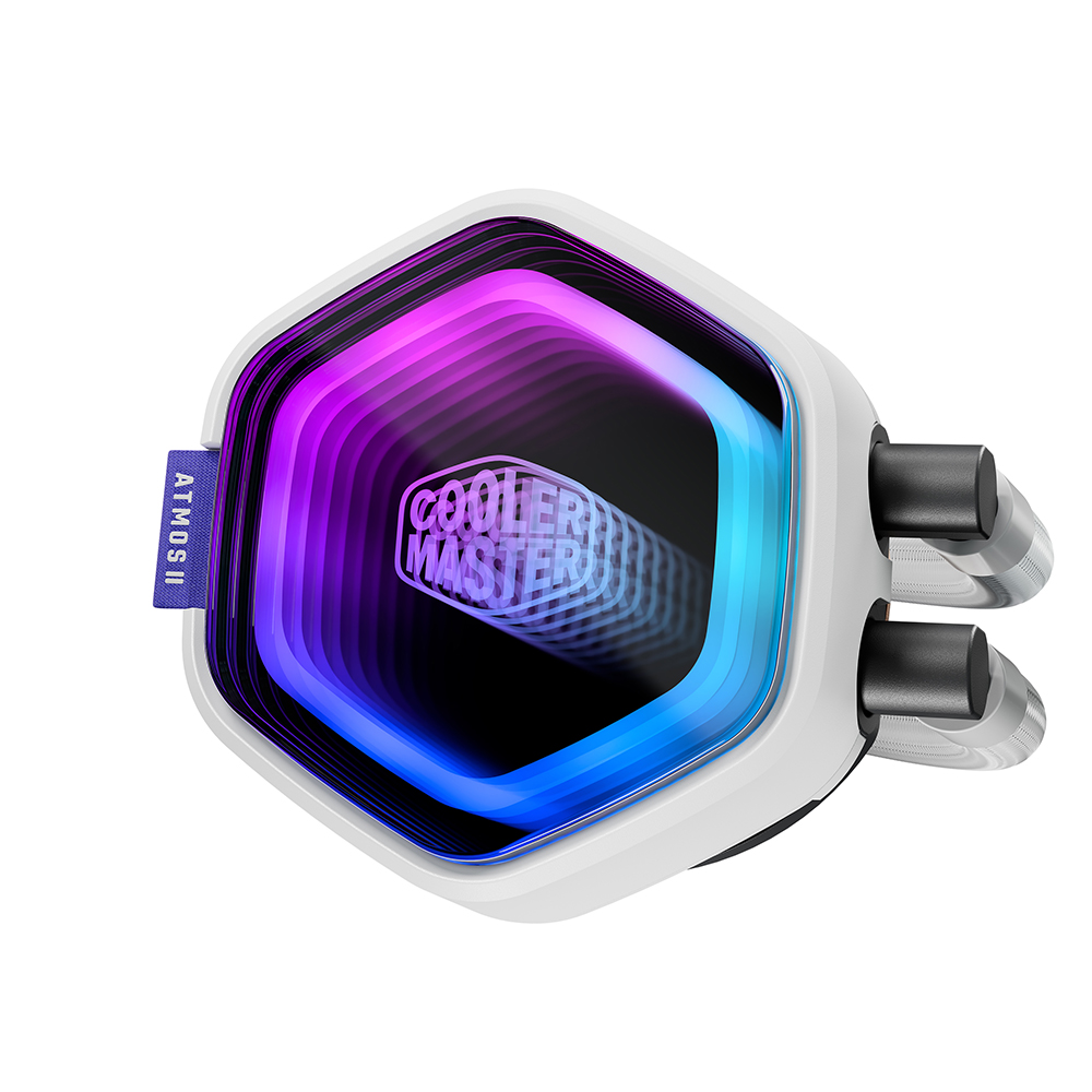 COOLERMASTER 360MM ATMOS II 360 MLX-D36M-A25SZ-PW ARGB AM5-1851p Sıvı Soğutmalı İşlemci Fanı Beyaz ikinci görünüm