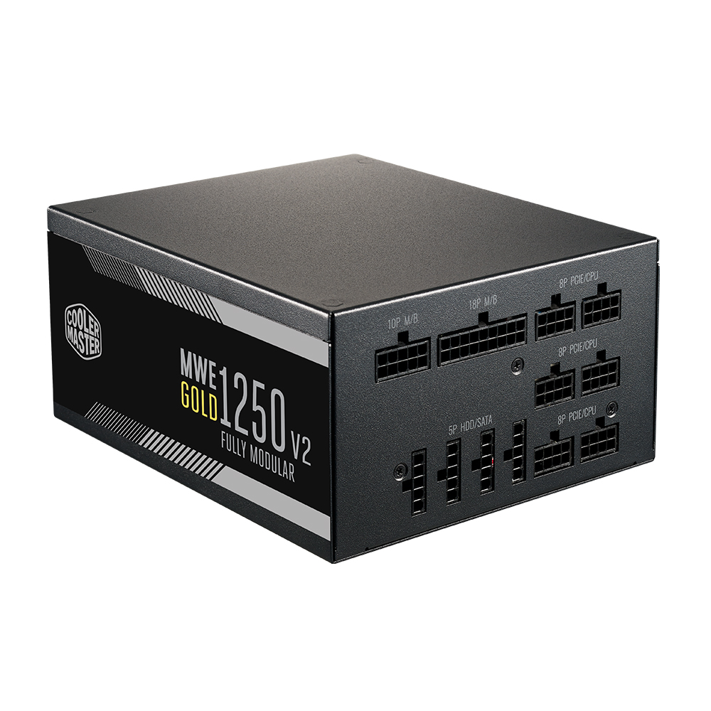 COOLERMASTER 1250W 80+ GOLD MWE V2 MPE-C501-AFCAG-3EEU PCIE 5.0 Tam Modüler Power Supply