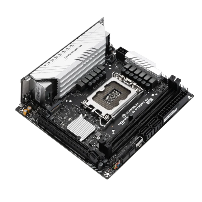 MAXUN TERMINATOR B760ITX D4 WIFI DDR4 HDMI-DP PCIE 4.0 1700p mITX ikinci görünüm