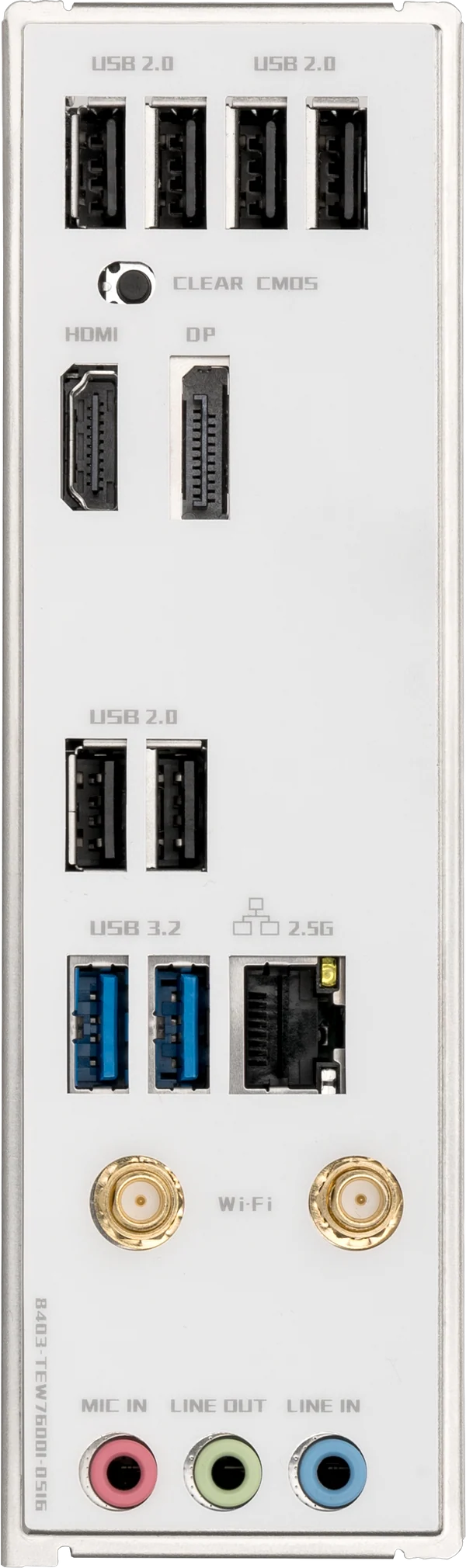 MAXUN TERMINATOR B760M-D4-ICE DDR4 HDMI-DP PCIE 5.0 1700p mATX BEYAZ