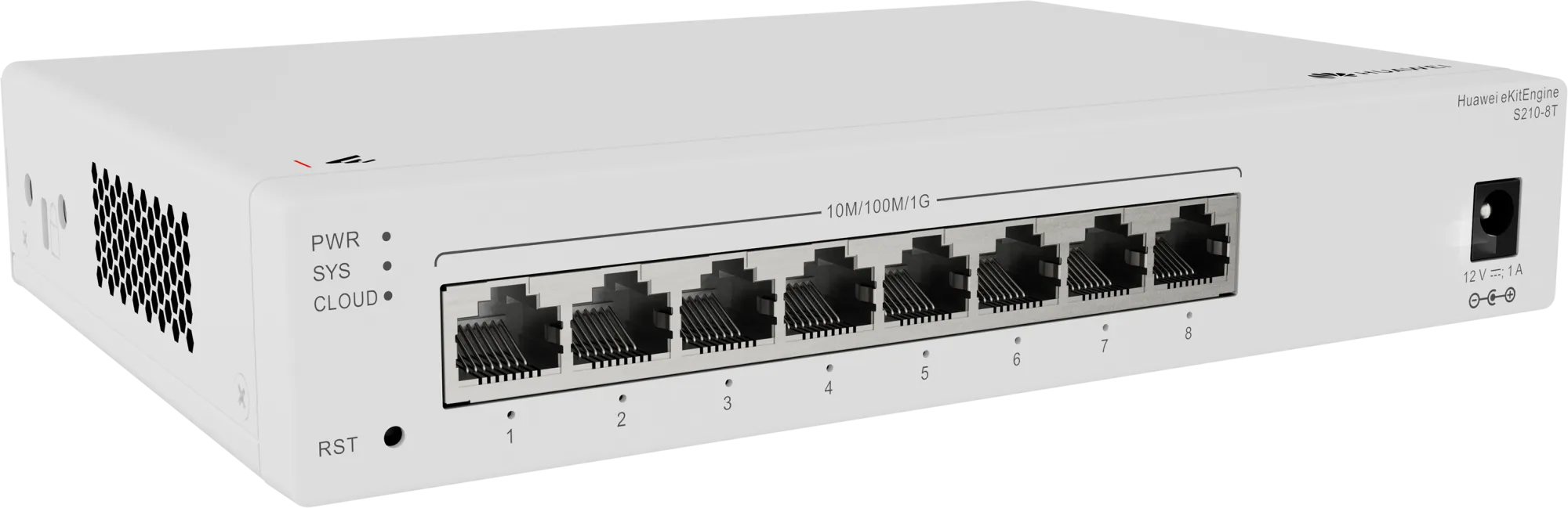 HUAWEI 8port Gigabit Yönetilemez Switch eKIT S210-8T ikinci görünüm