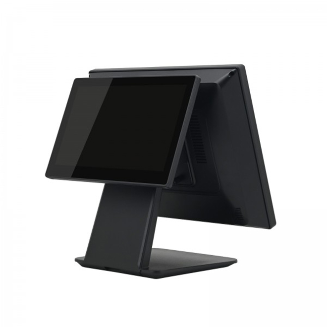 QUATRONIC 15" Dokunmatik (İki Ekranlı) P155-D CORE i5 5300U-16GB RAM-256GB SSD-FDOS POS PC ikinci görünüm