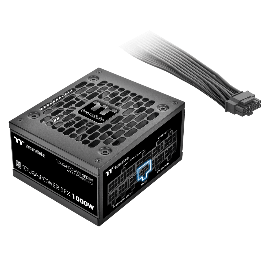 THERMALTAKE 1000W 80+ PLATINUM TOUGHPOWER PS-STP-1000FNFAPE-1 Tam Modüler SFX Power Supply