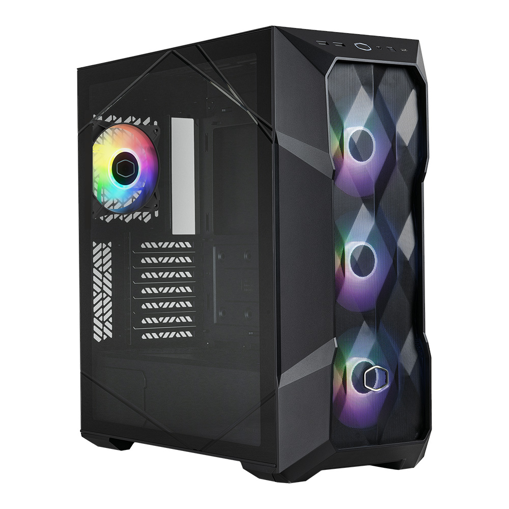 COOLERMASTER 700W 80+ MASTERBOX TD500 V2 TG 4-ARGB Fanlı Gaming EATX PC Kasası