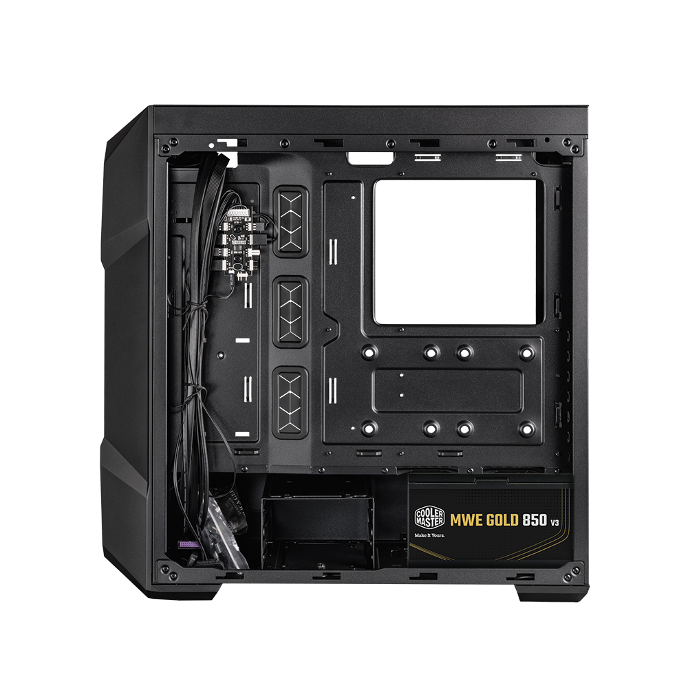 COOLERMASTER 850W 80+ GOLD TD500 V2 TG TD500V2-KGNN85-STU 4-ARGB Fanlı Gaming EATX PC Kasası