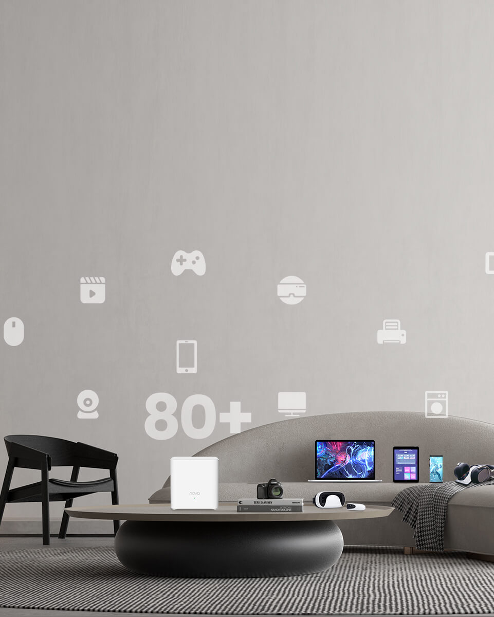 TENDA AX1500 MX3 WIFI6 Dual Band Router 3lü paket