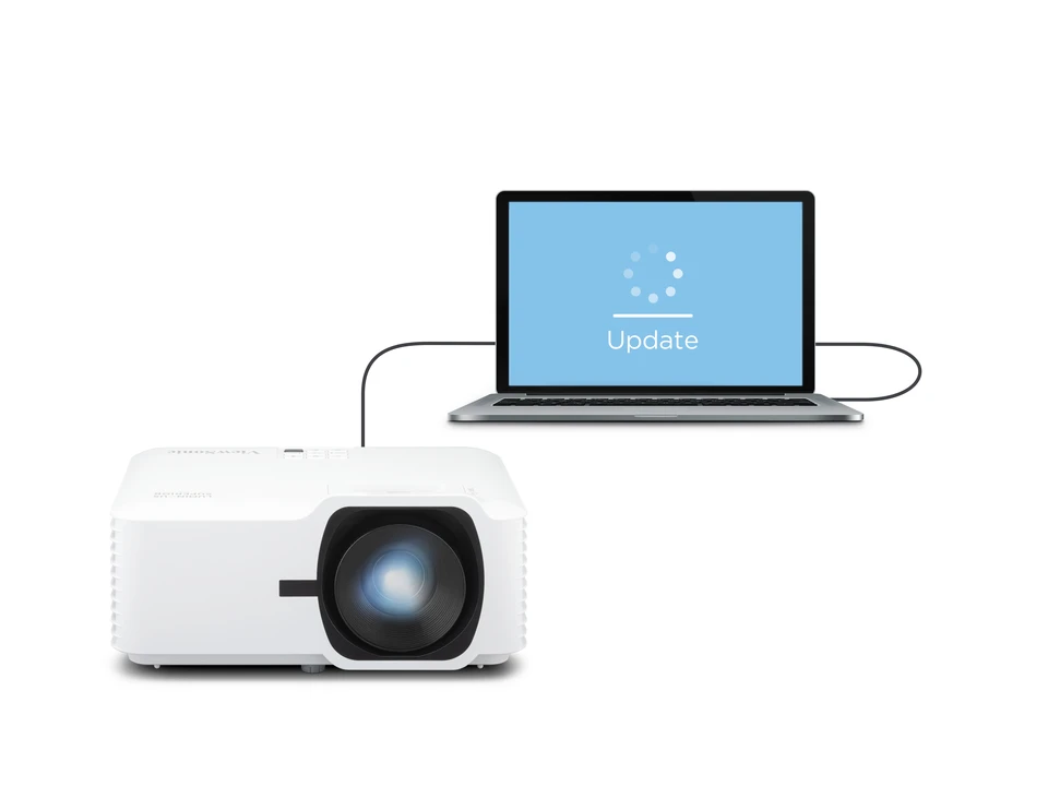 VIEWSONIC 4000-ansilümen LS400W WXGA 1280x800 Laser Projeksiyon Cihazı
