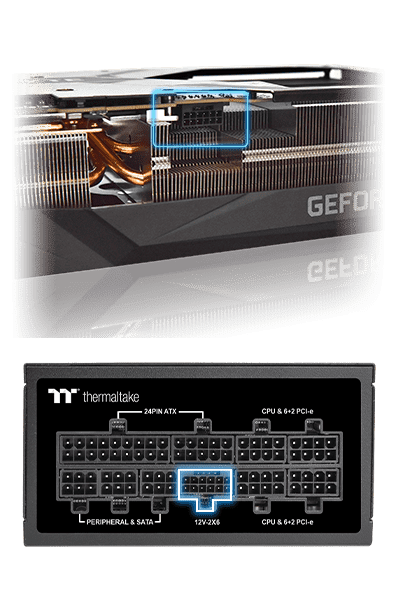 THERMALTAKE 1000W 80+ PLATINUM TOUGHPOWER PS-STP-1000FNFAPE-1 Tam Modüler SFX Power Supply