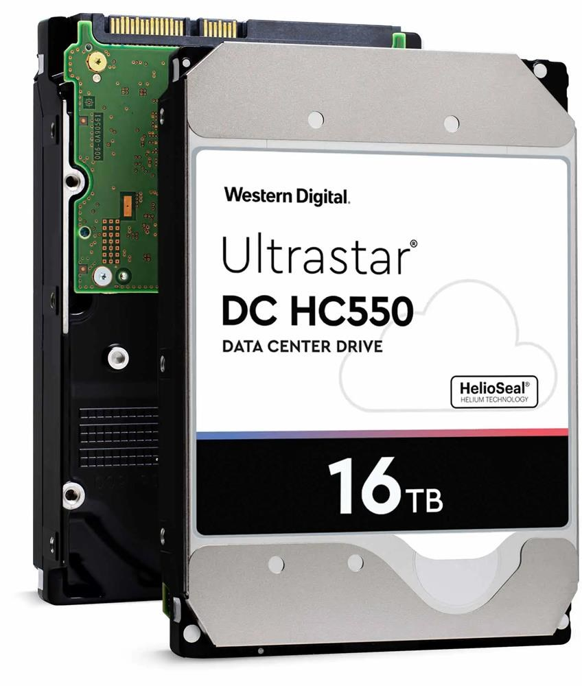 WD 3.5" 16TB ULTRASTAR DC HC550 WUH721816ALE614 7200 RPM 512MB SATA-3 Enterprise Güvenlik ve Nas