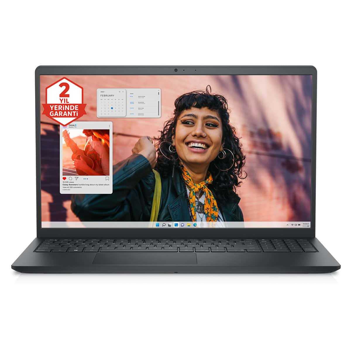 13482 / DELL 15.6" DOKUNMATİK  CORE i7 1355U - 16GB DDR5 - 1TB M2 NVME-FDOS NOTEBOOK / INSPIRON 15 3530 I35301018TU