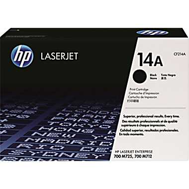 HP 14A CF214A Siyah Orijinal LaserJet Toner