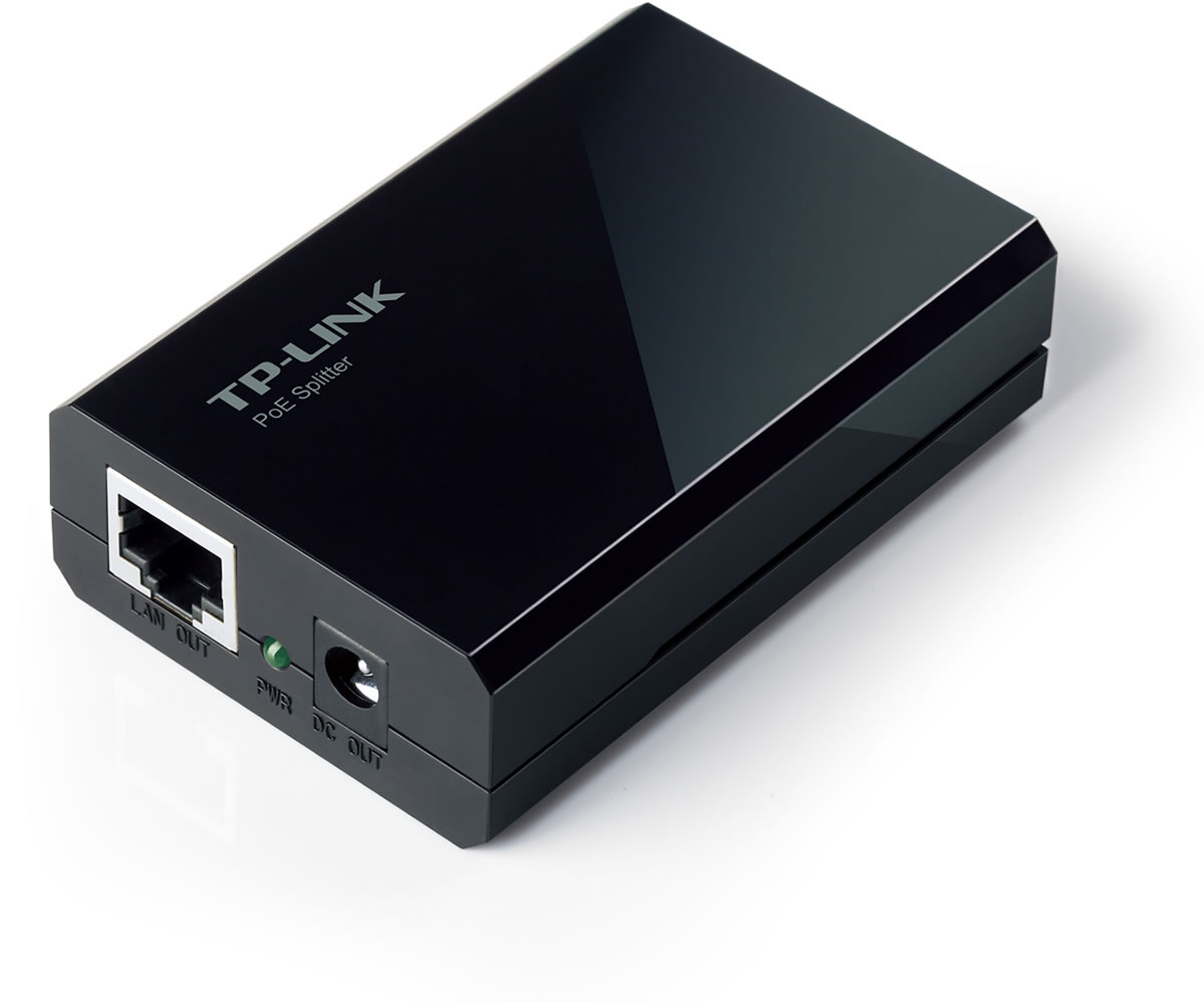 TP-LINK TL-PoE10R IEEE 802.3af Gigabit PoE Splitter 5V/9V/12V