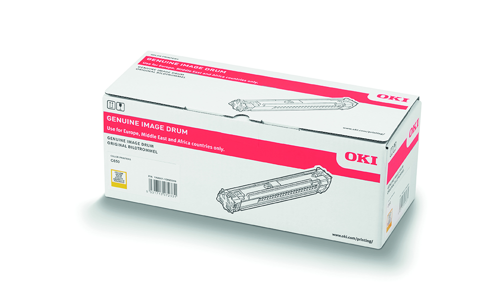 OKI 09006134 C650/C651 Yellow Orijinal Görüntüleme Drum Ünitesi 50.000 Sayfa