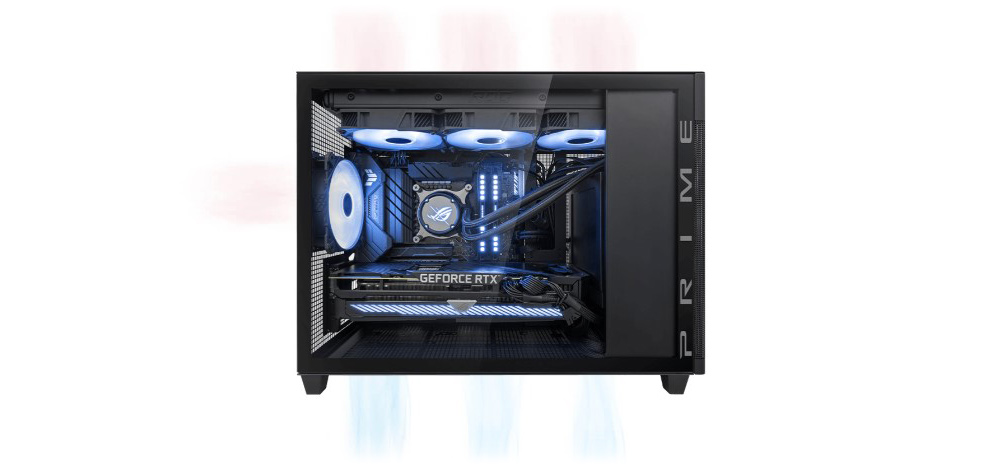 ASUS PRIME AP201 TG Gaming Mid Tower PC Kasası / 90DC00G0-B39010