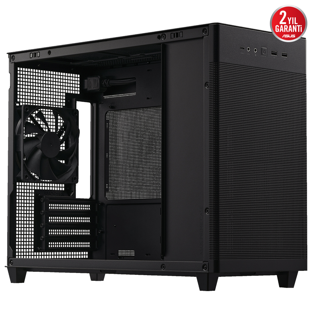 ASUS PRIME AP201 TG Gaming Mid Tower PC Kasası / 90DC00G0-B39010