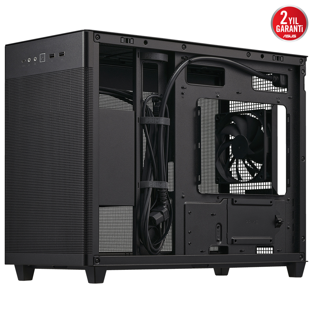 ASUS PRIME AP201 TG Gaming Mid Tower PC Kasası / 90DC00G0-B39010