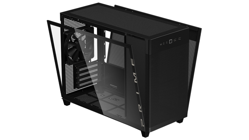 ASUS PRIME AP201 TG Gaming Mid Tower PC Kasası / 90DC00G0-B39010