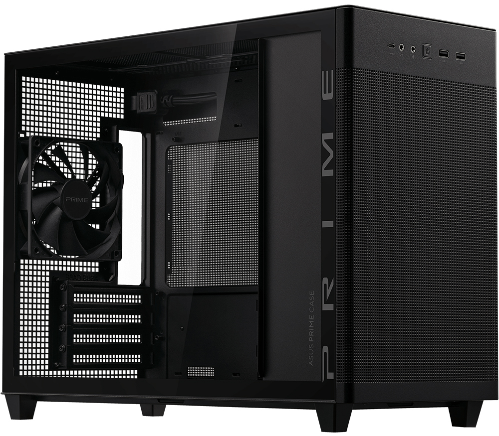 ASUS PRIME AP201 TG Gaming Mid Tower PC Kasası / 90DC00G0-B39010