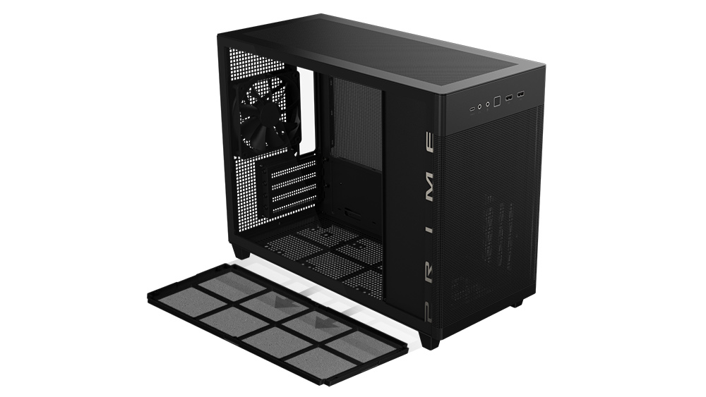 ASUS PRIME AP201 TG Gaming Mid Tower PC Kasası / 90DC00G0-B39010