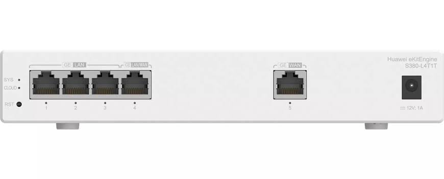 HUAWEI S380-L4T1T 1x GE WAN 4x GE LAN Multi-Service Gateway