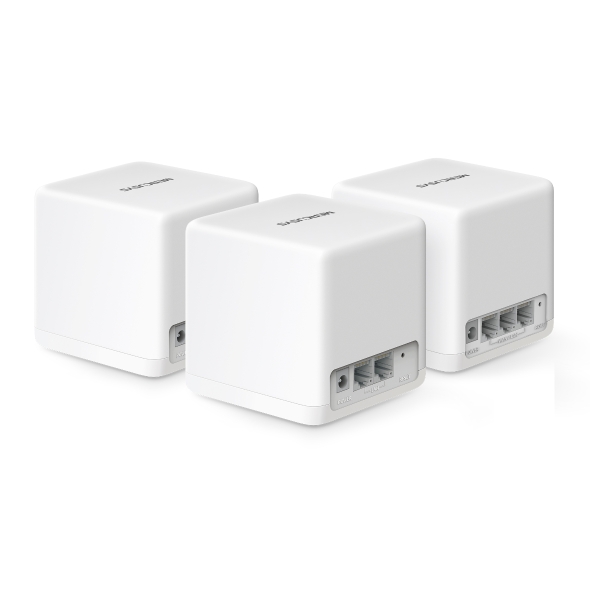 MERCUSYS HALO H60X 3P WIFI6 AX1500 Mesh Router 3'lü paket